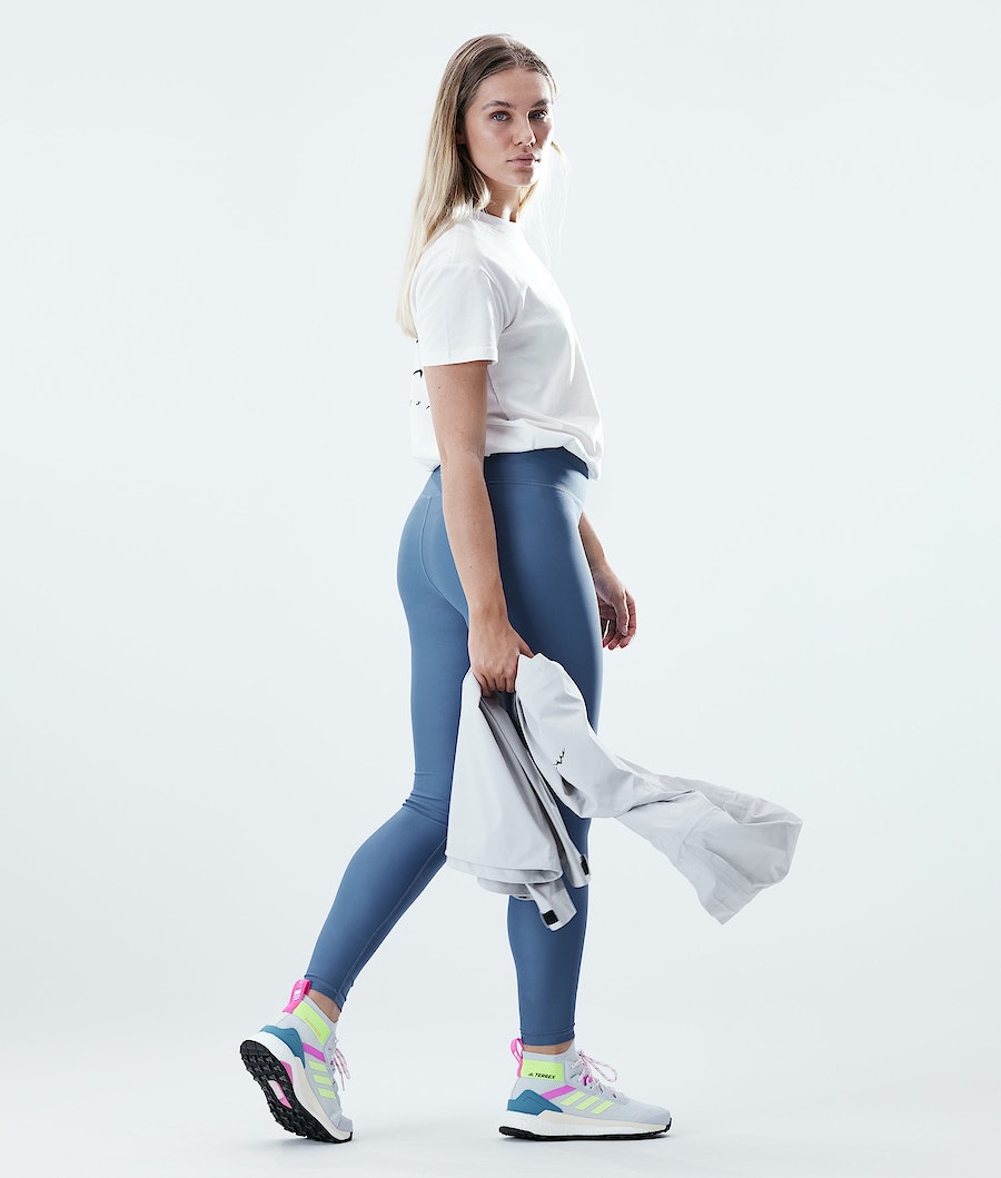 Leggins Dope Lofty Mujer Azules Gris | 543-CSWLNR