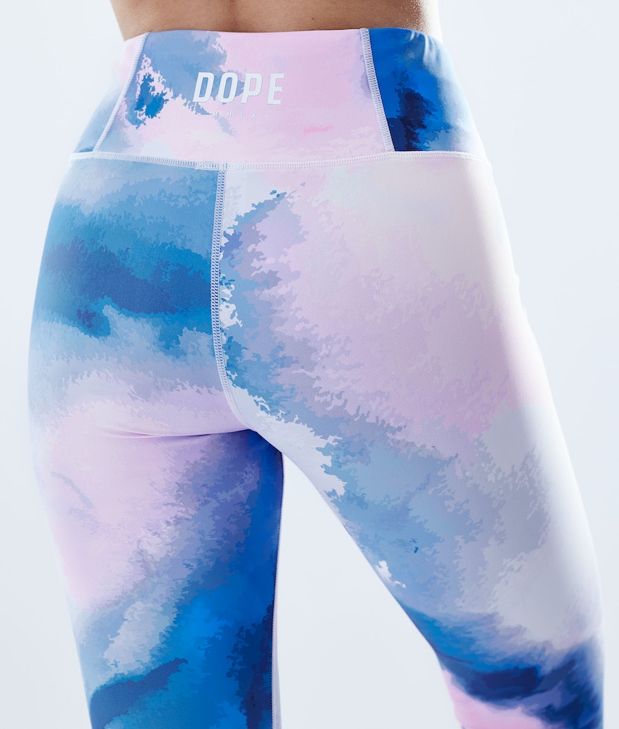 Leggins Dope Lofty Mujer Azules Rosas | 326-WDNCOY