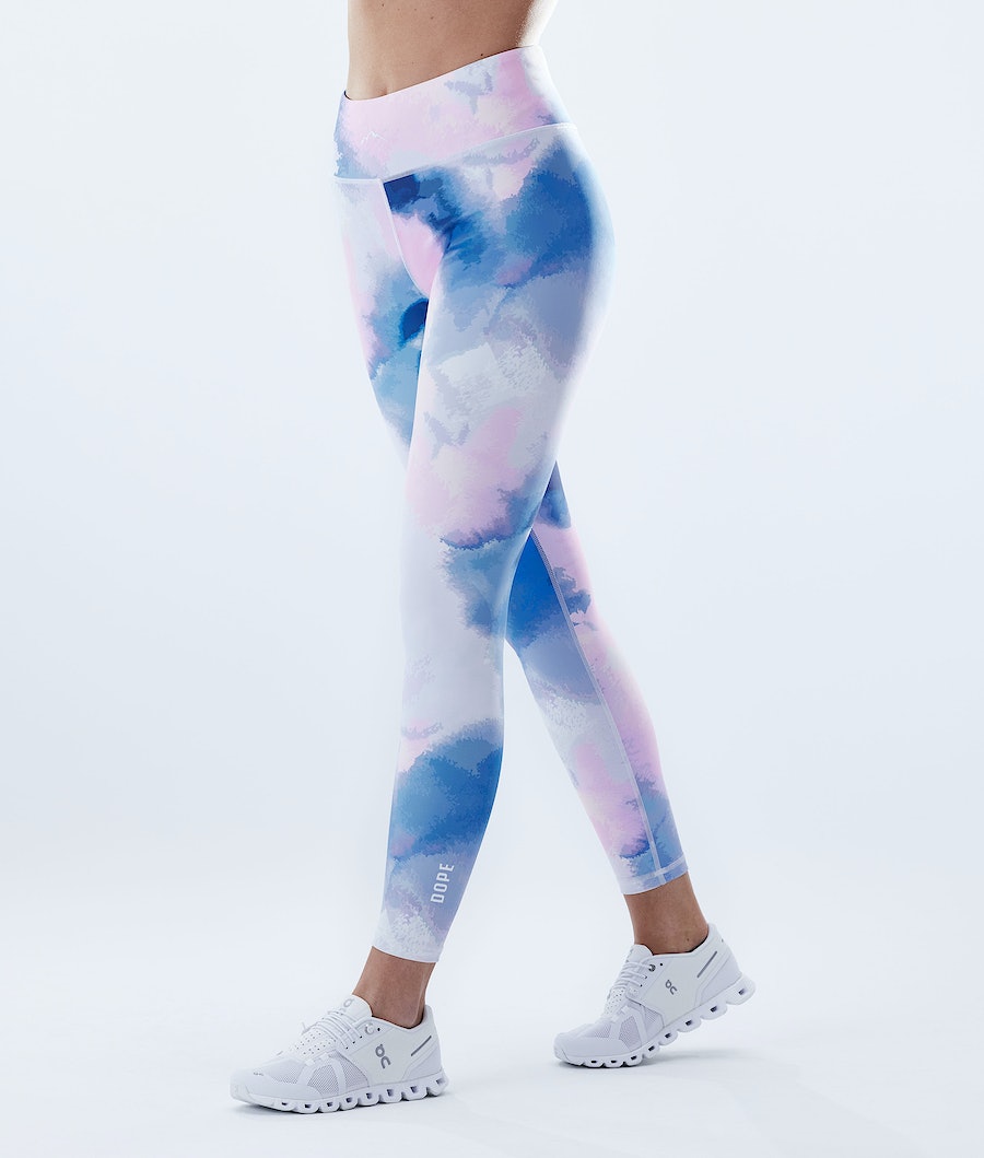 Leggins Dope Lofty Mujer Azules Rosas | 326-WDNCOY
