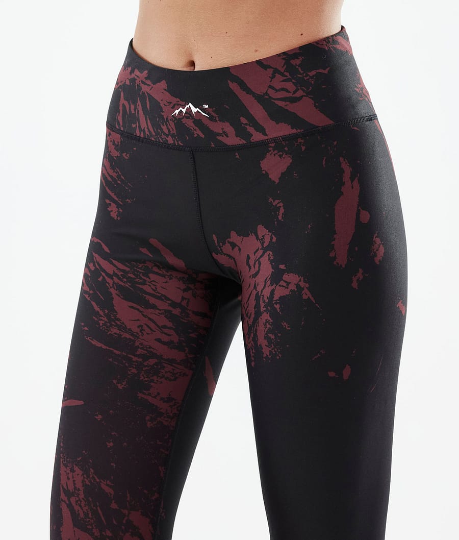 Leggins Dope Lofty Mujer Burdeos | 395-OQXAHN