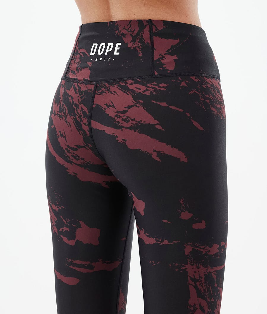 Leggins Dope Lofty Mujer Burdeos | 395-OQXAHN