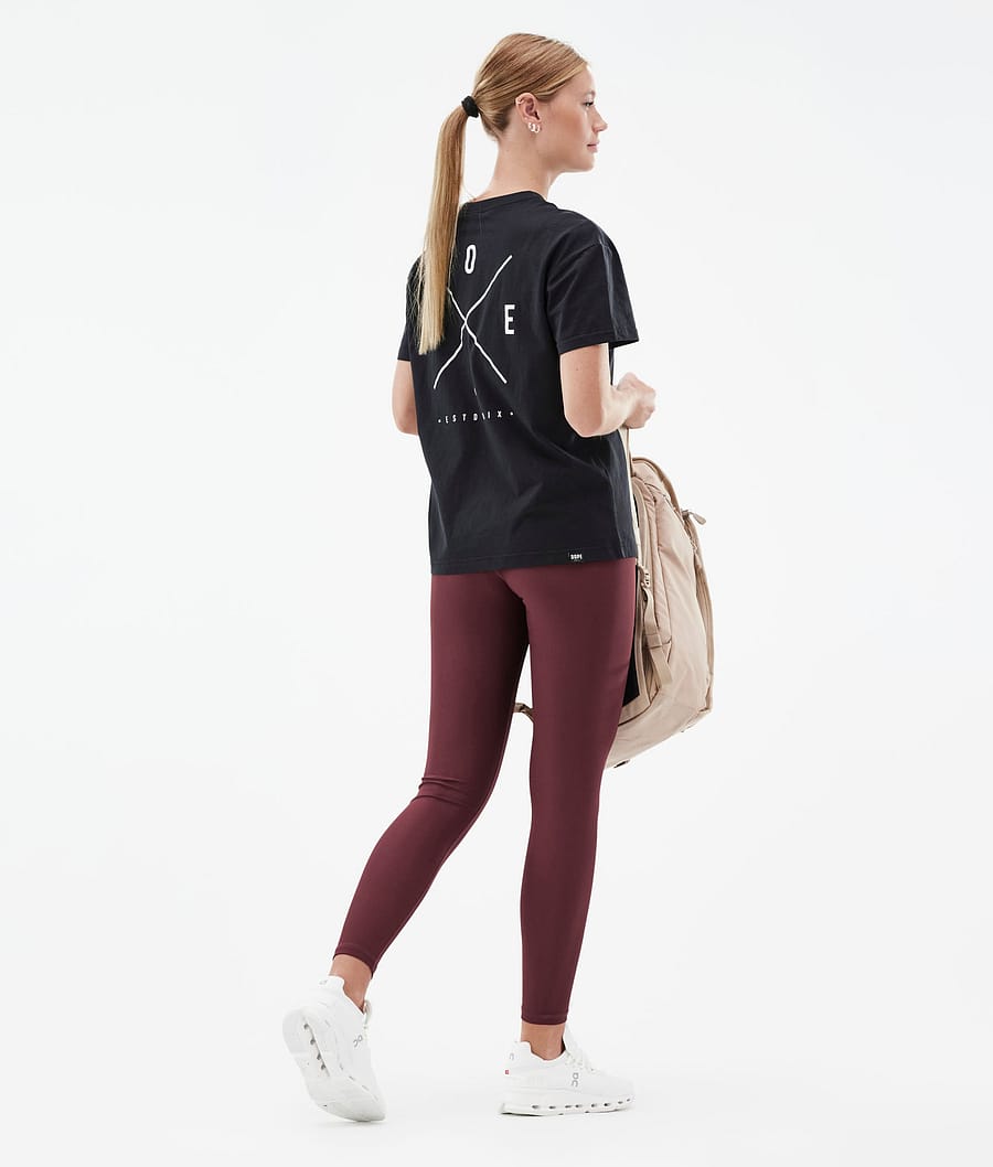 Leggins Dope Lofty Mujer Burdeos | 957-HBZTPX