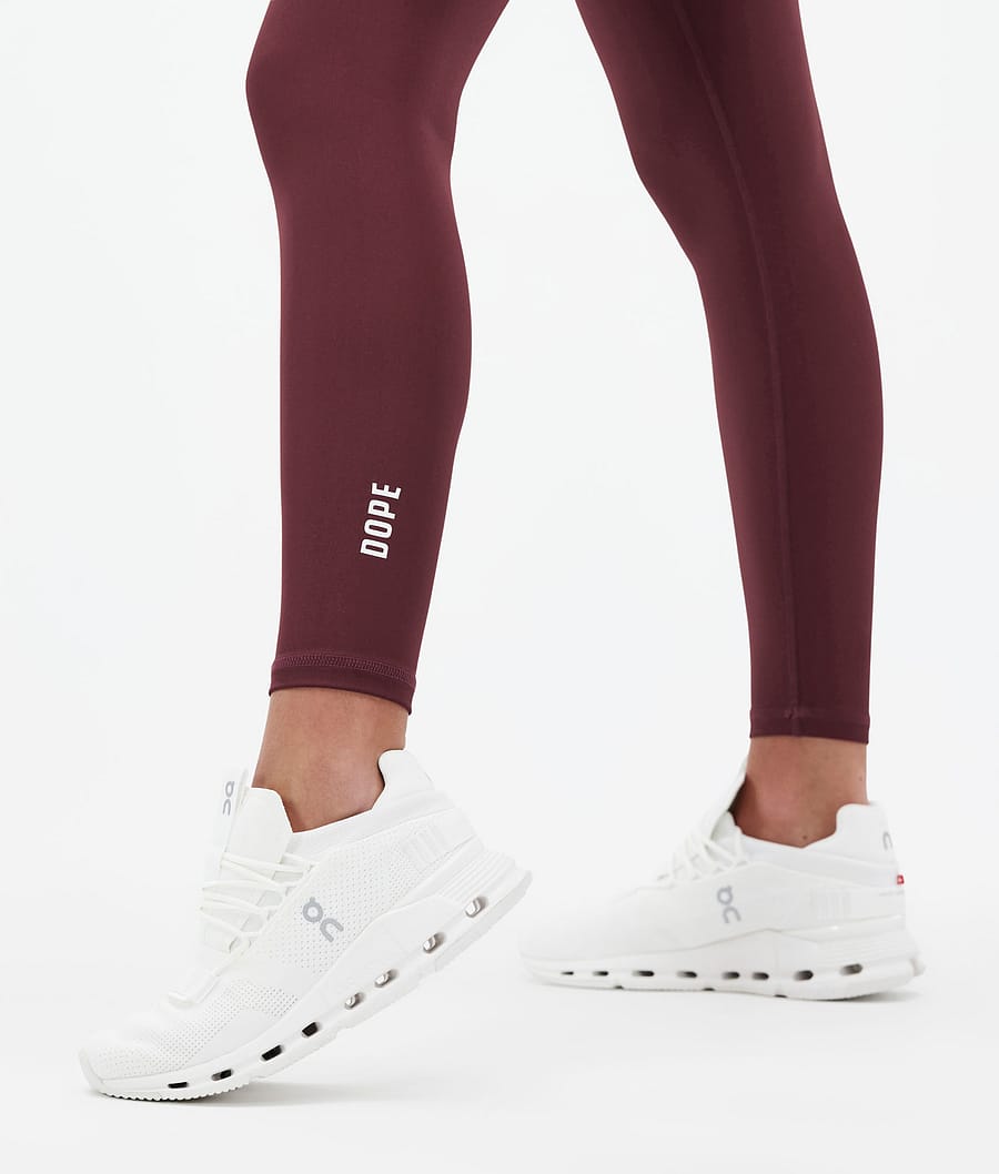 Leggins Dope Lofty Mujer Burdeos | 957-HBZTPX