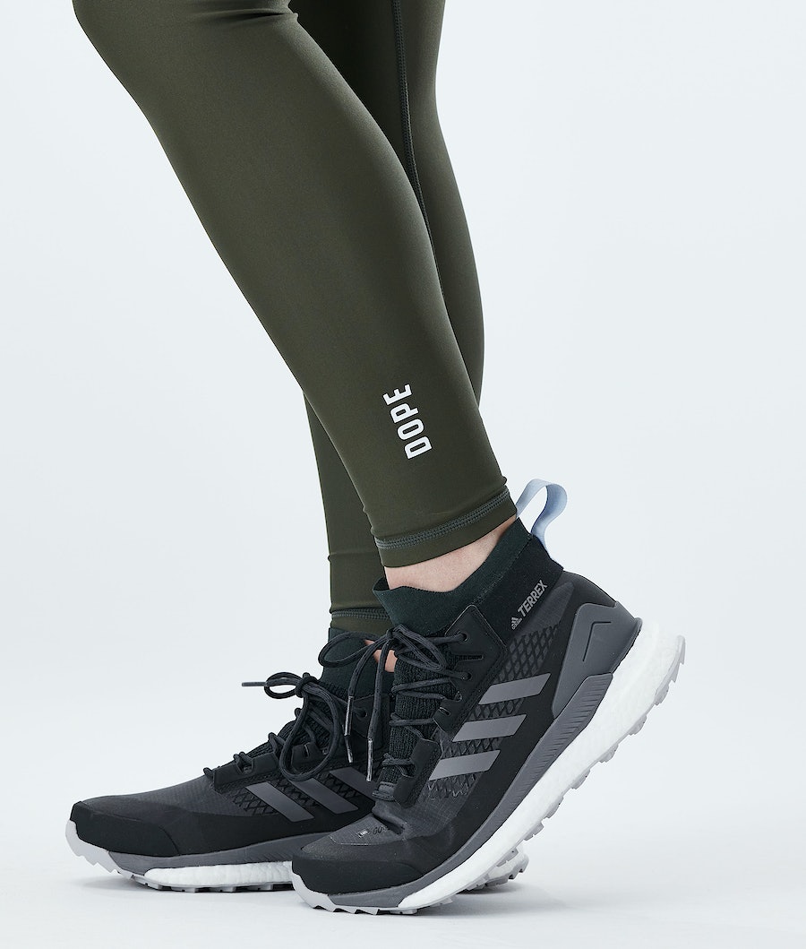 Leggins Dope Lofty Mujer Verde Oliva Verde | 765-MJNACU