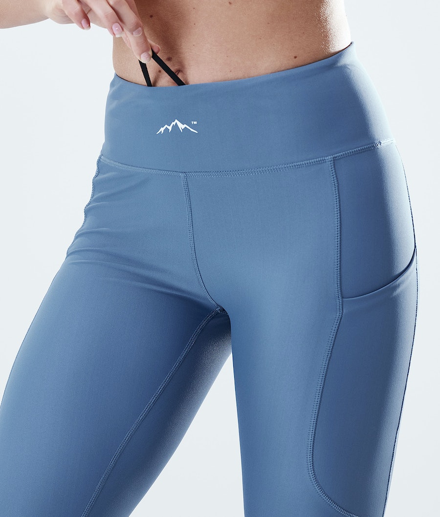Leggins Dope Lofty Tech Mujer Azules Gris | 735-EAPWCO