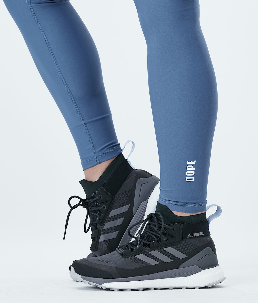 Leggins Dope Lofty Tech Mujer Azules Gris | 735-EAPWCO