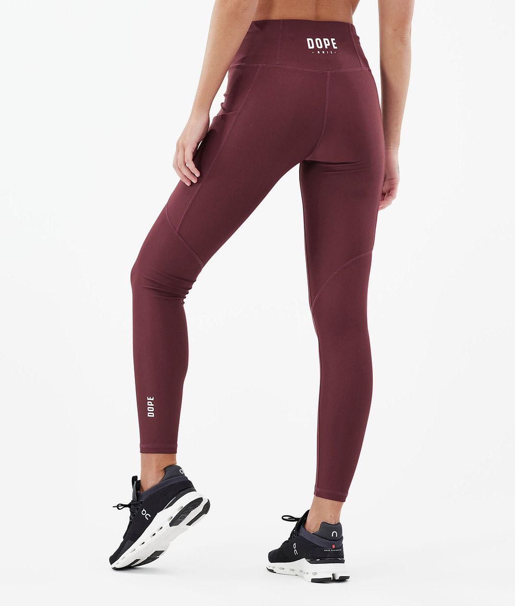 Leggins Dope Lofty Tech Mujer Burdeos | 023-RKUJVI
