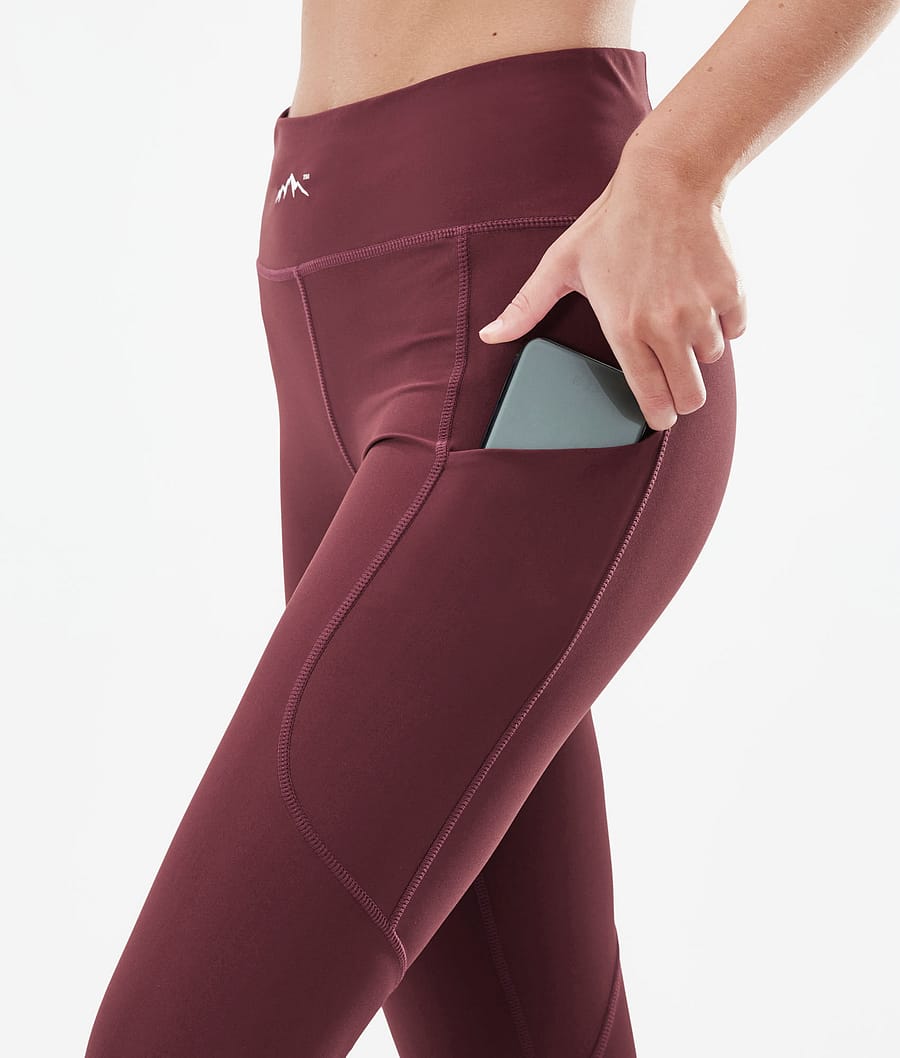Leggins Dope Lofty Tech Mujer Burdeos | 023-RKUJVI