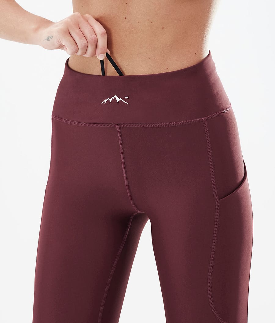 Leggins Dope Lofty Tech Mujer Burdeos | 023-RKUJVI