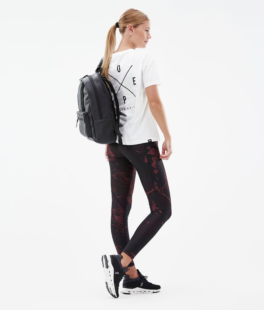 Leggins Dope Lofty Tech Mujer Burdeos | 046-LBQZXA