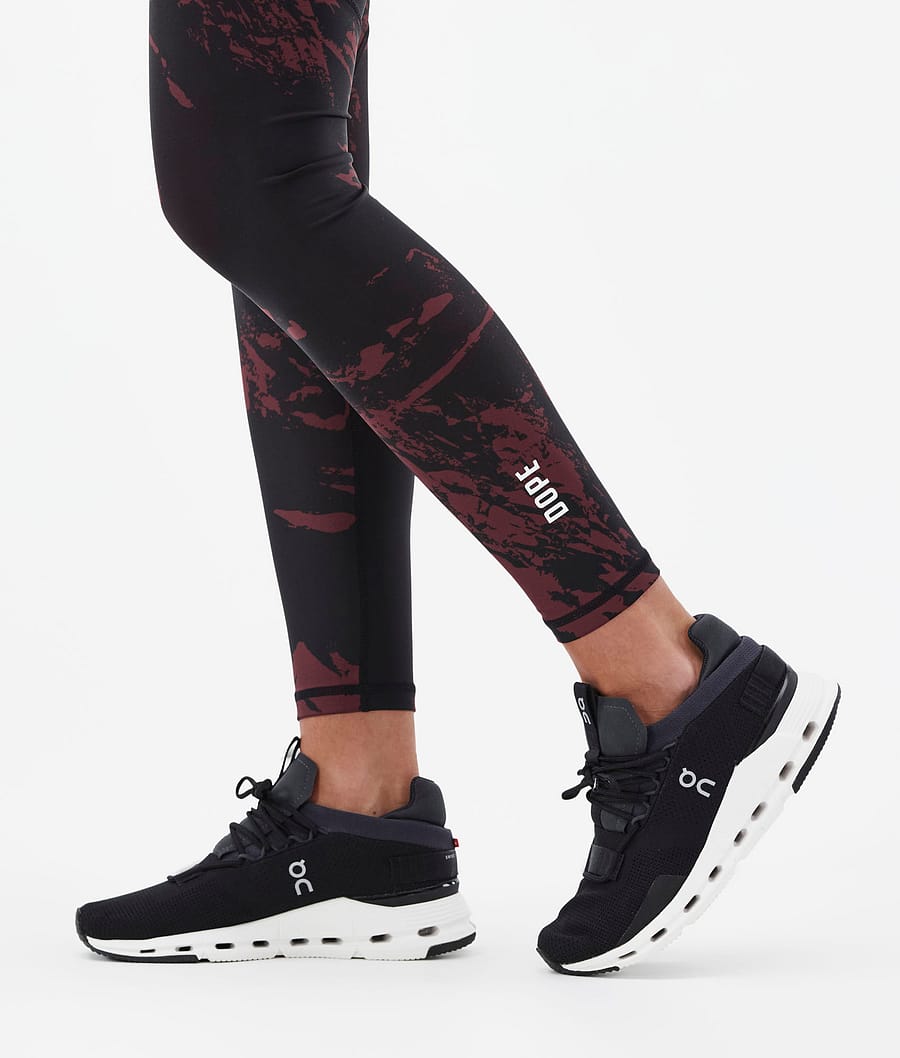 Leggins Dope Lofty Tech Mujer Burdeos | 046-LBQZXA