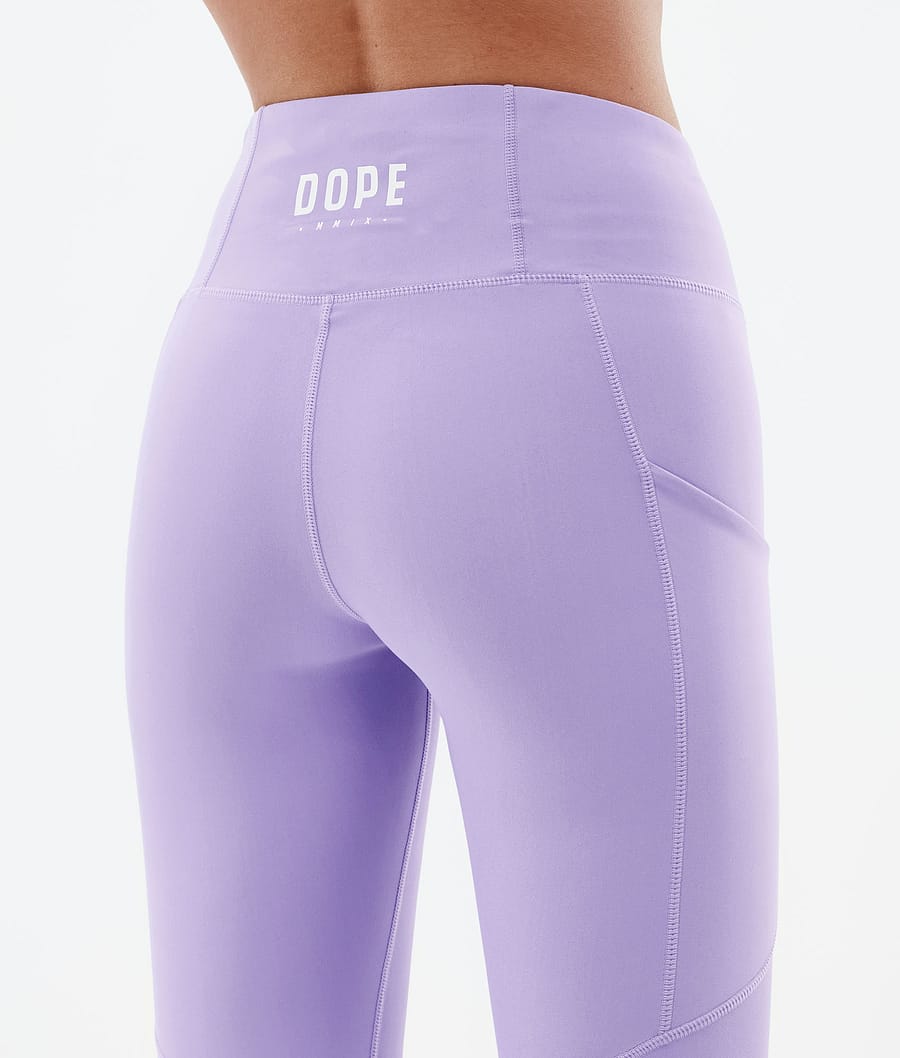 Leggins Dope Lofty Tech Mujer Moradas | 481-FOCPEI