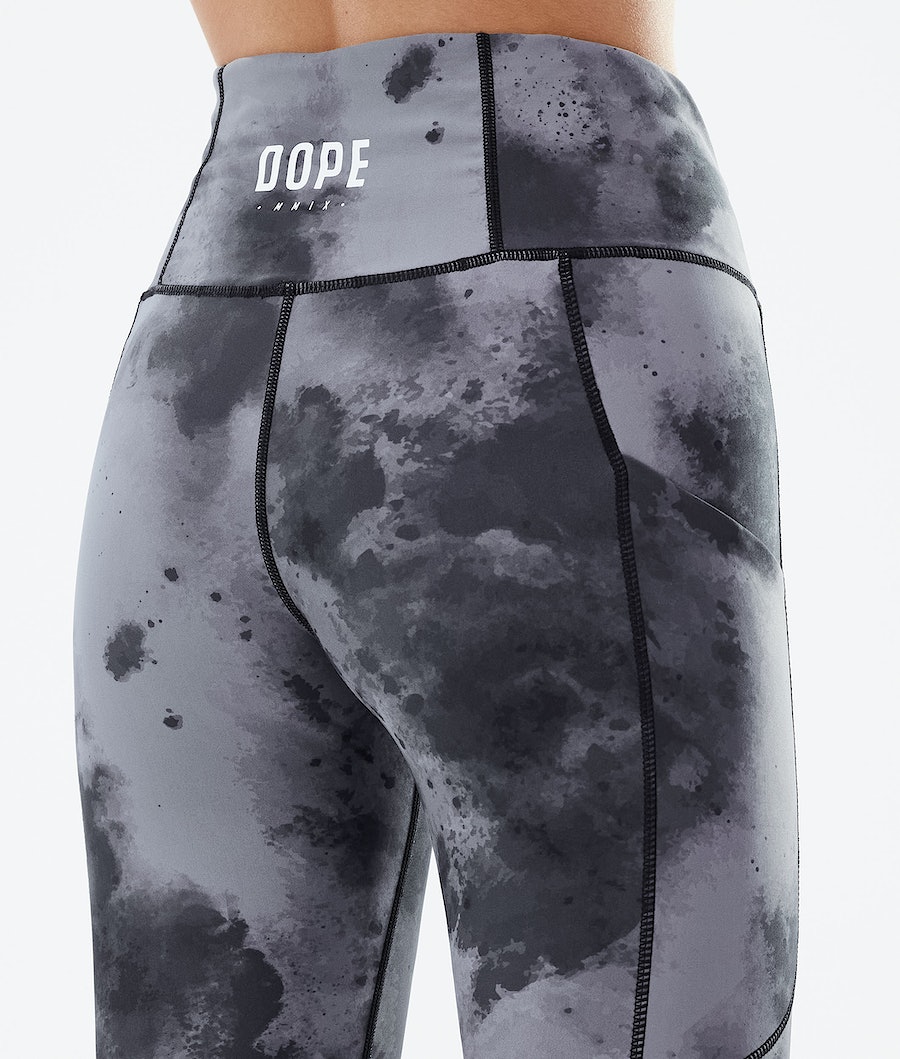 Leggins Dope Lofty Tech Mujer Negras | 192-PSGKFT