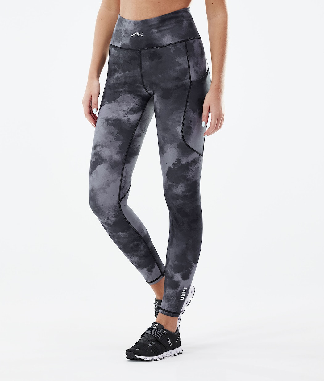 Leggins Dope Lofty Tech Mujer Negras | 192-PSGKFT