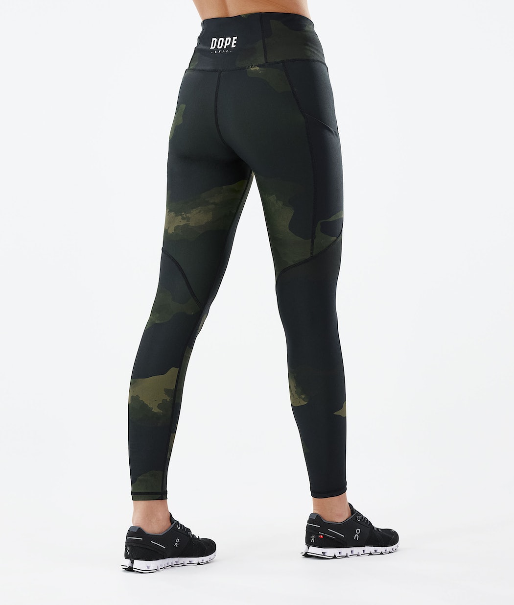 Leggins Dope Lofty Tech Mujer Verde Camuflaje | 519-RWGBCU