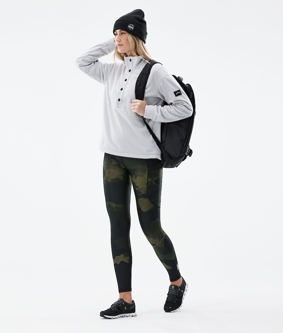 Leggins Dope Lofty Tech Mujer Verde Camuflaje | 519-RWGBCU