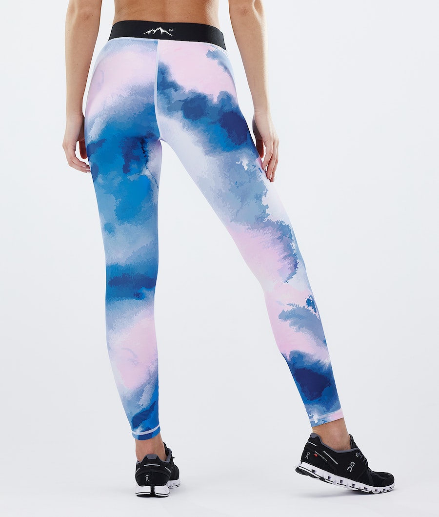Leggins Dope Razor Mujer Azules Rosas | 837-TBZKVD