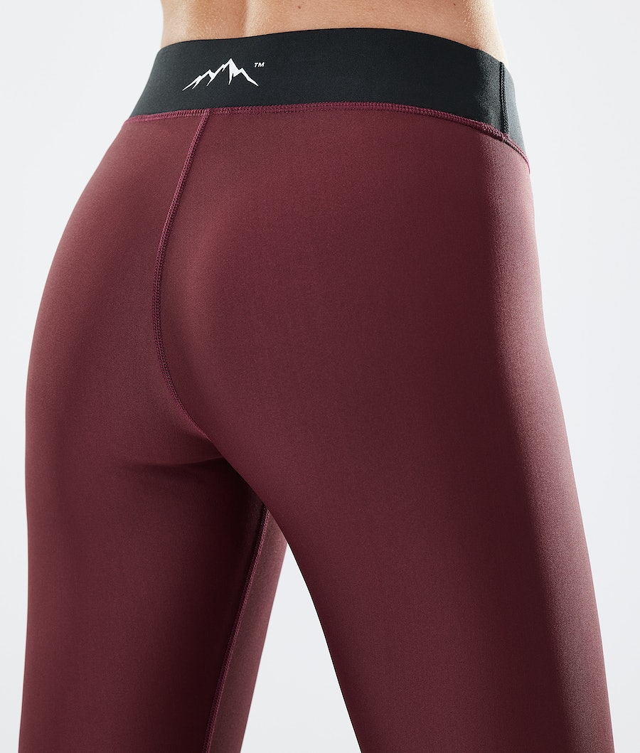 Leggins Dope Razor Mujer Burdeos | 487-THWNFA