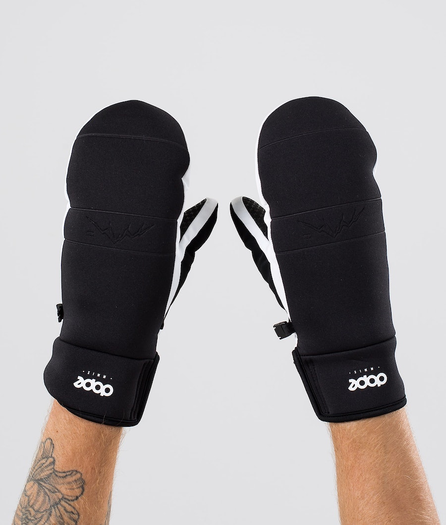 Manoplas Dope Signet Hombre Negras Blancas | 386-BTQDOX