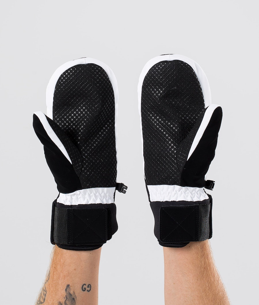 Manoplas Dope Signet Hombre Negras Blancas | 386-BTQDOX
