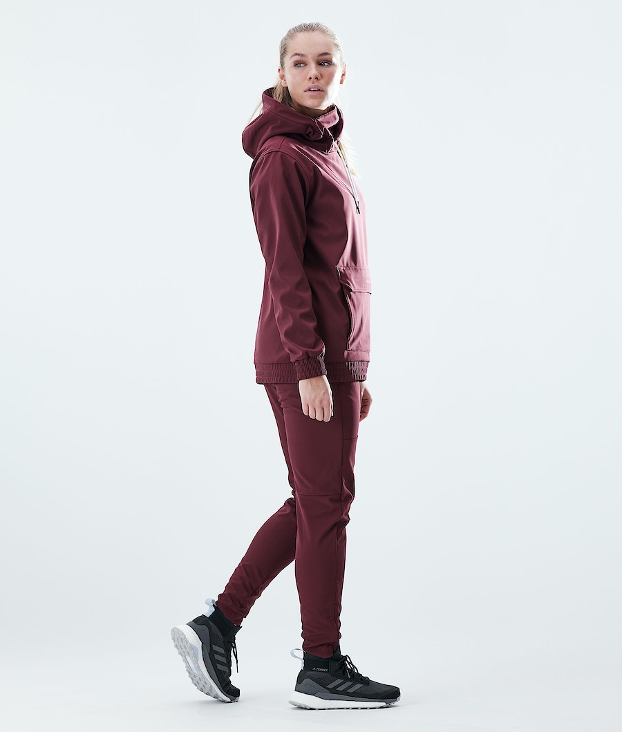 Pantalones Dope Nomad W Mujer Burdeos | 098-RYSMDA