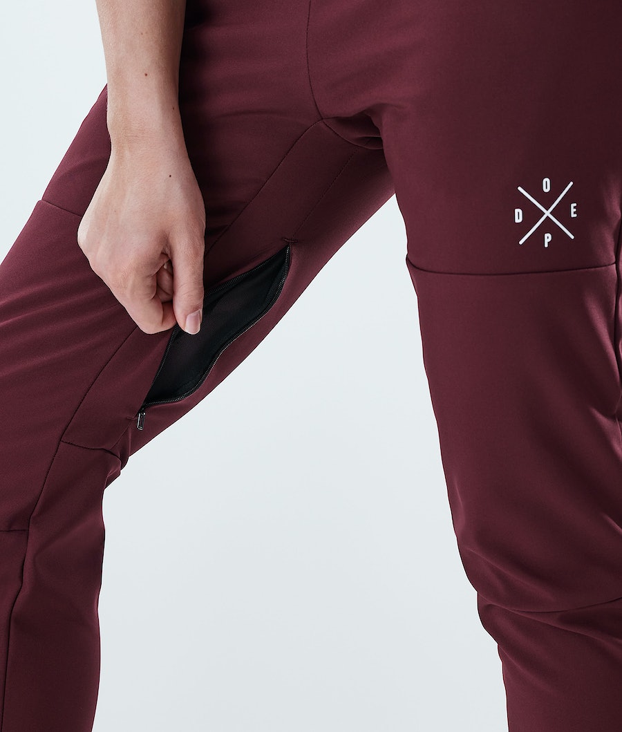 Pantalones Dope Nomad W Mujer Burdeos | 098-RYSMDA
