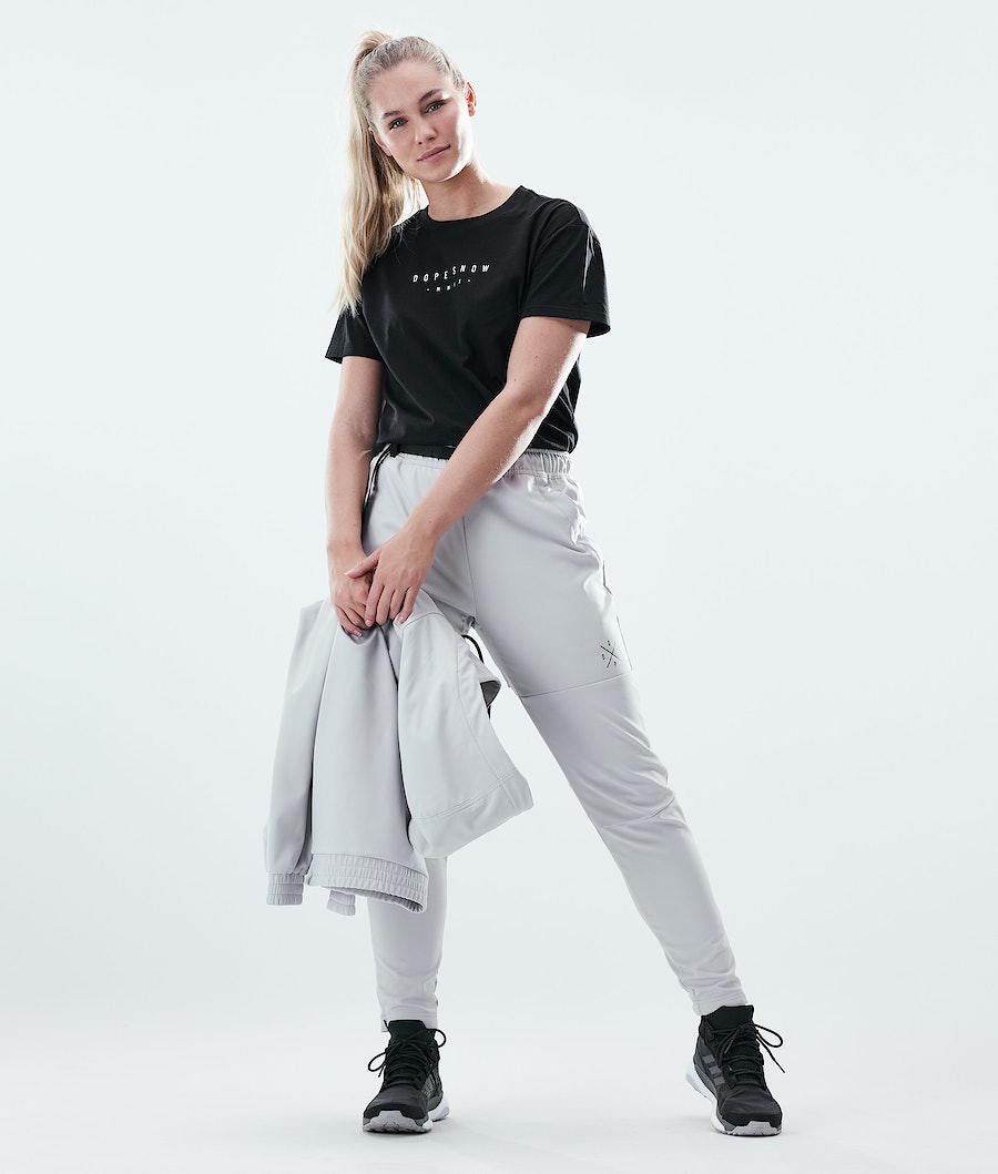 Pantalones Dope Nomad W Mujer Gris Claro | 415-PJOXFI