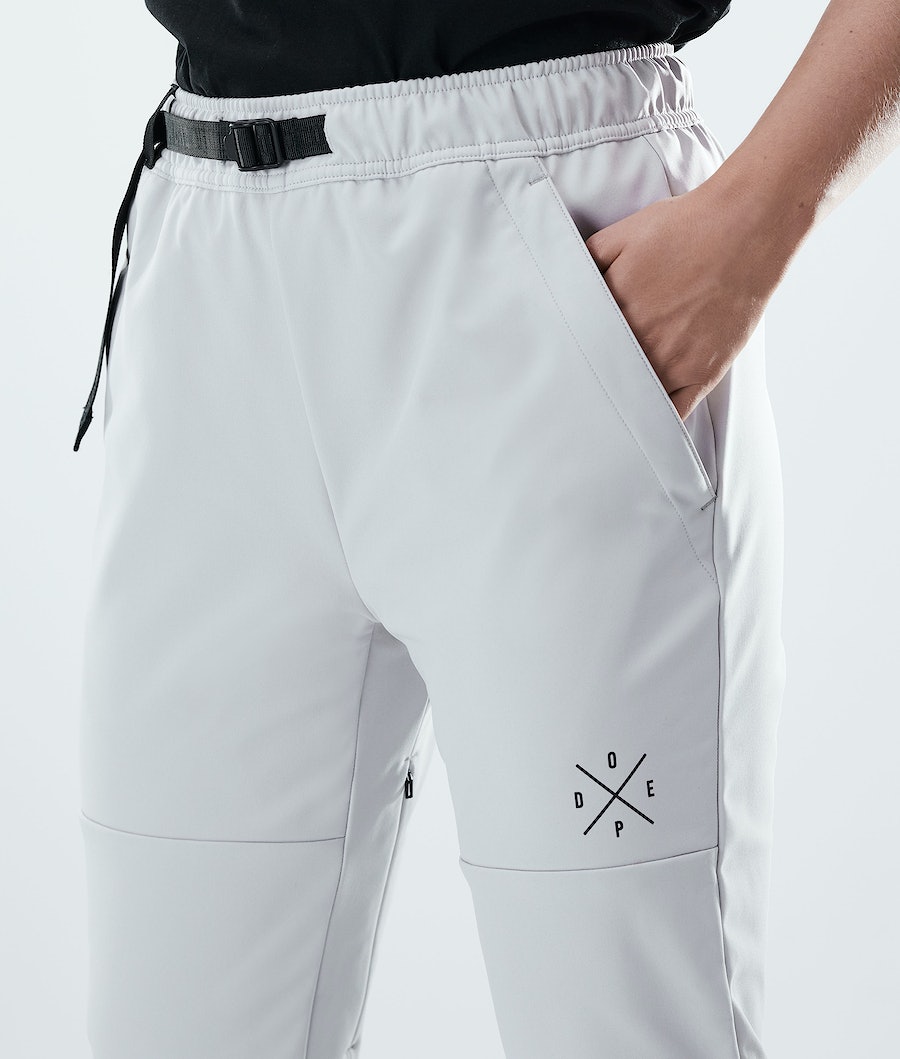 Pantalones Dope Nomad W Mujer Gris Claro | 415-PJOXFI