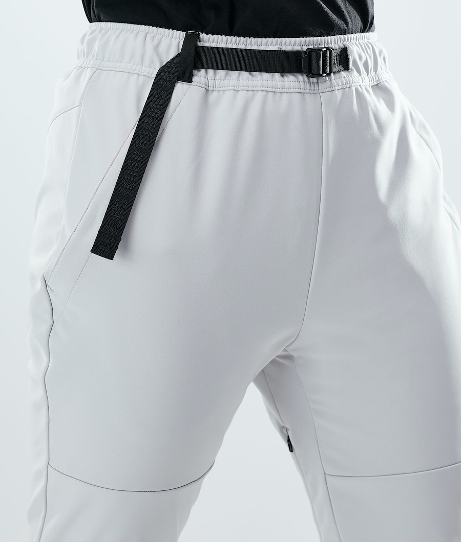 Pantalones Dope Nomad W Mujer Gris Claro | 415-PJOXFI