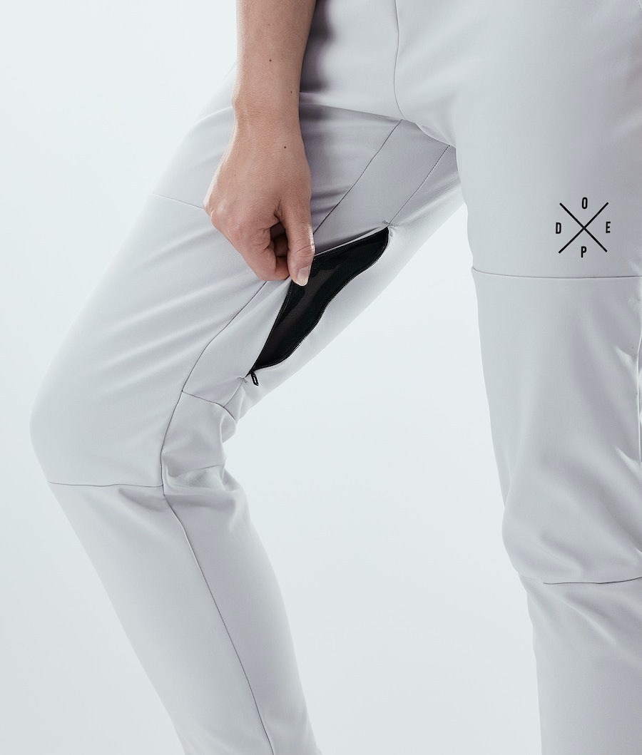 Pantalones Dope Nomad W Mujer Gris Claro | 415-PJOXFI