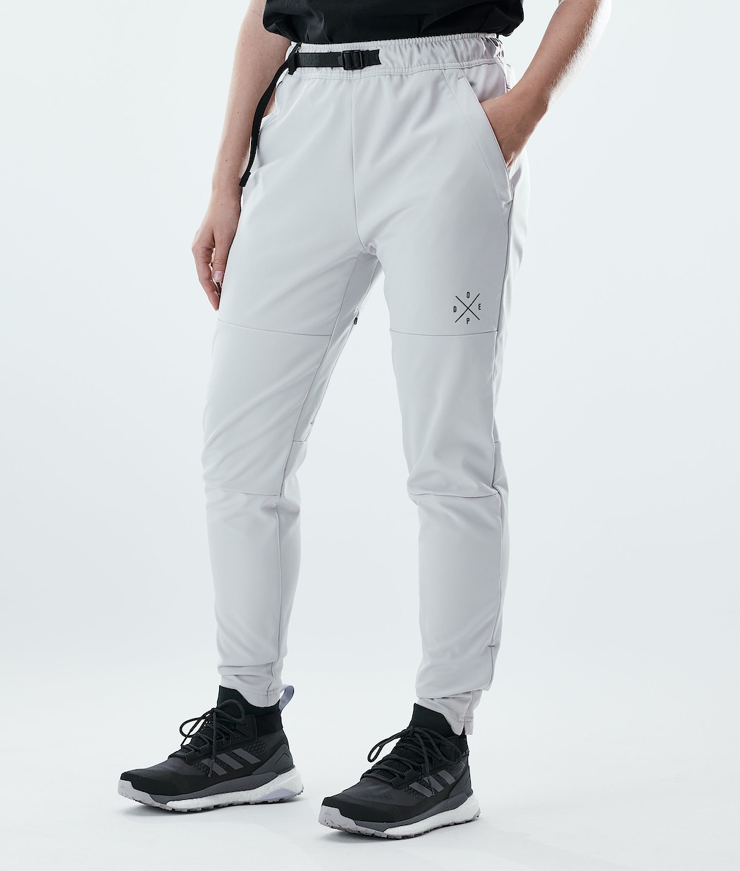 Pantalones Dope Nomad W Mujer Gris Claro | 415-PJOXFI