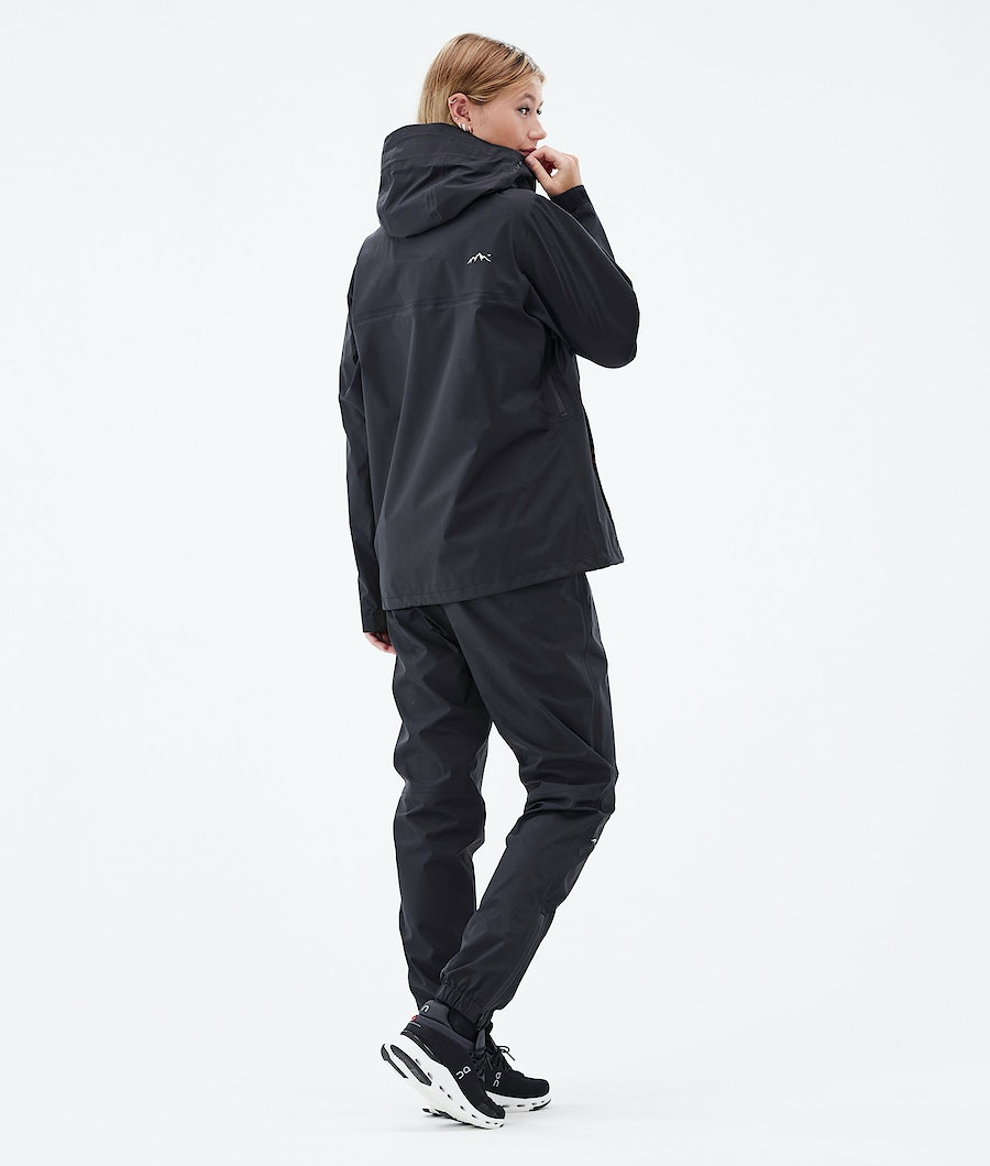 Pantalones Impermeables Dope Downpour W Mujer Negras | 059-YABIOE