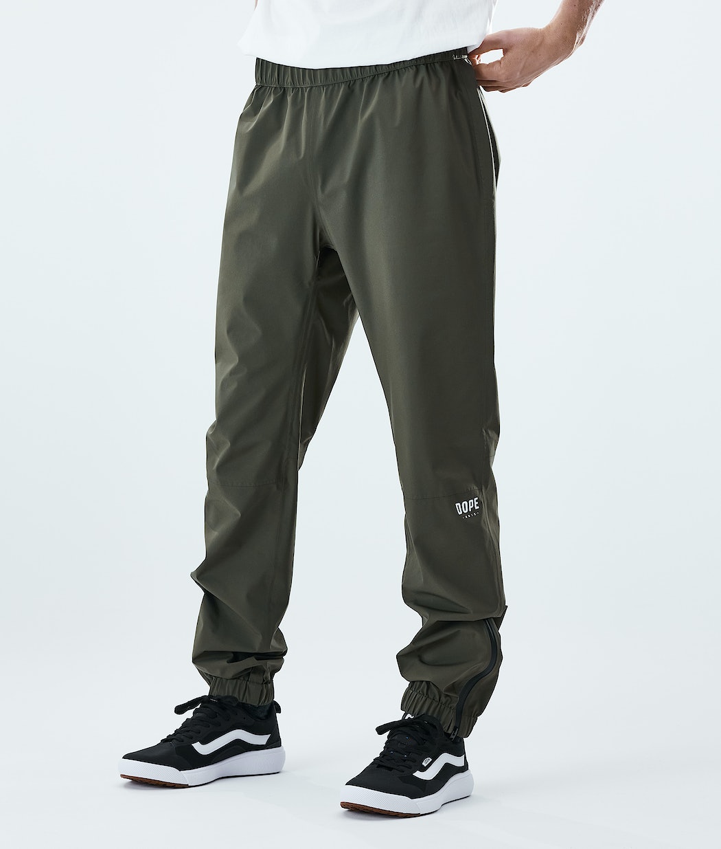 Pantalones Impermeables Dope Drizzard Hombre Verde Oliva Verde | 713-FIDKWO
