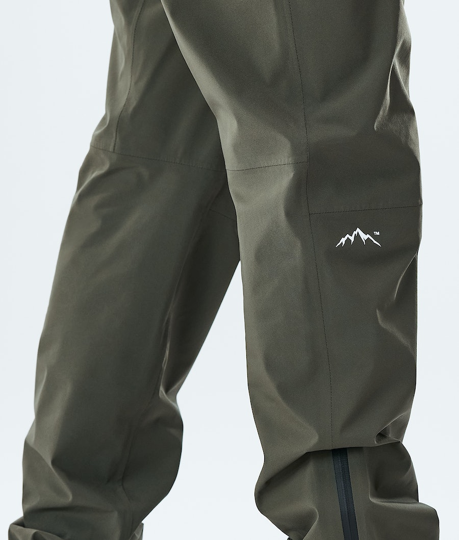 Pantalones Impermeables Dope Drizzard Hombre Verde Oliva Verde | 713-FIDKWO