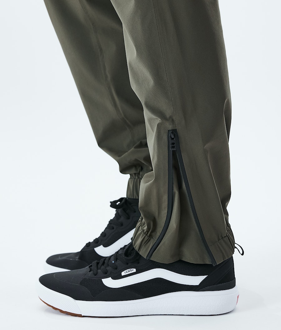 Pantalones Impermeables Dope Drizzard Hombre Verde Oliva Verde | 713-FIDKWO