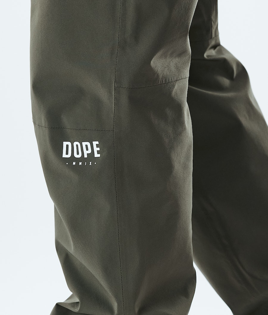Pantalones Impermeables Dope Drizzard Hombre Verde Oliva Verde | 713-FIDKWO