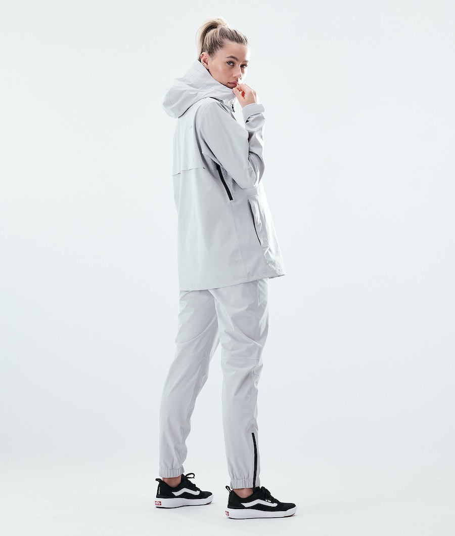 Pantalones Impermeables Dope Drizzard W Mujer Gris Claro | 954-KBXVEM