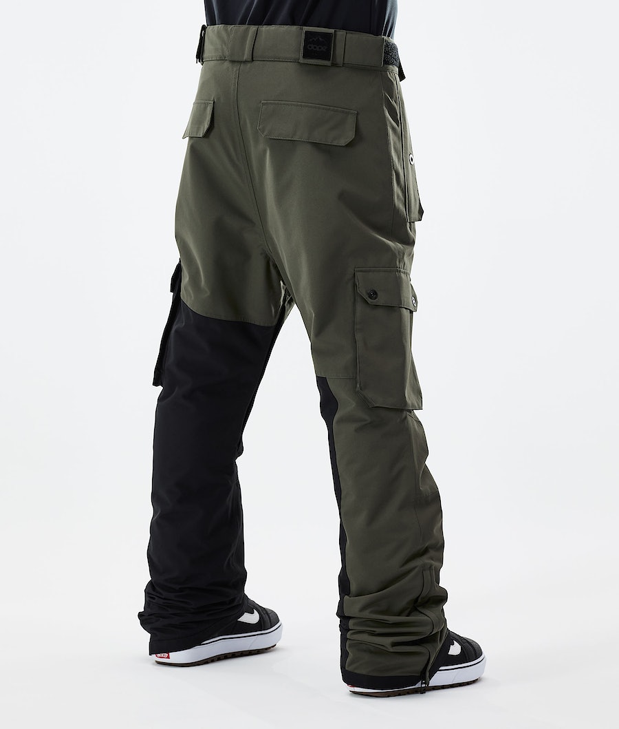 Pantalones Snowboard Dope Adept 2021 Hombre Verde Oliva Verde Negras | 238-ZBPNHV