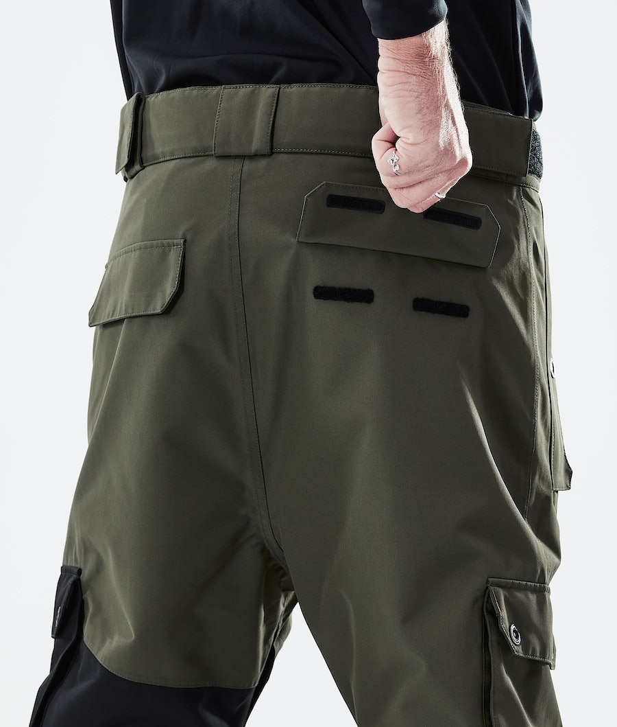 Pantalones Snowboard Dope Adept 2021 Hombre Verde Oliva Verde Negras | 238-ZBPNHV