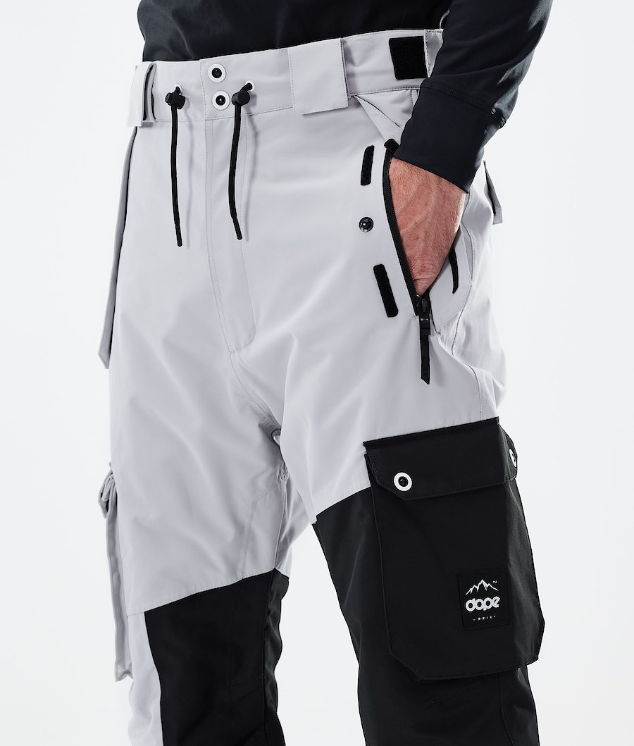 Pantalones Snowboard Dope Adept 2021 Hombre Gris Claro Negras | 278-THRUDL