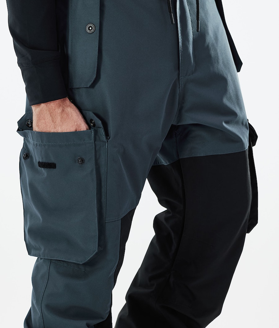 Pantalones Snowboard Dope Adept 2021 Hombre Azules Negras | 956-RLSKYF