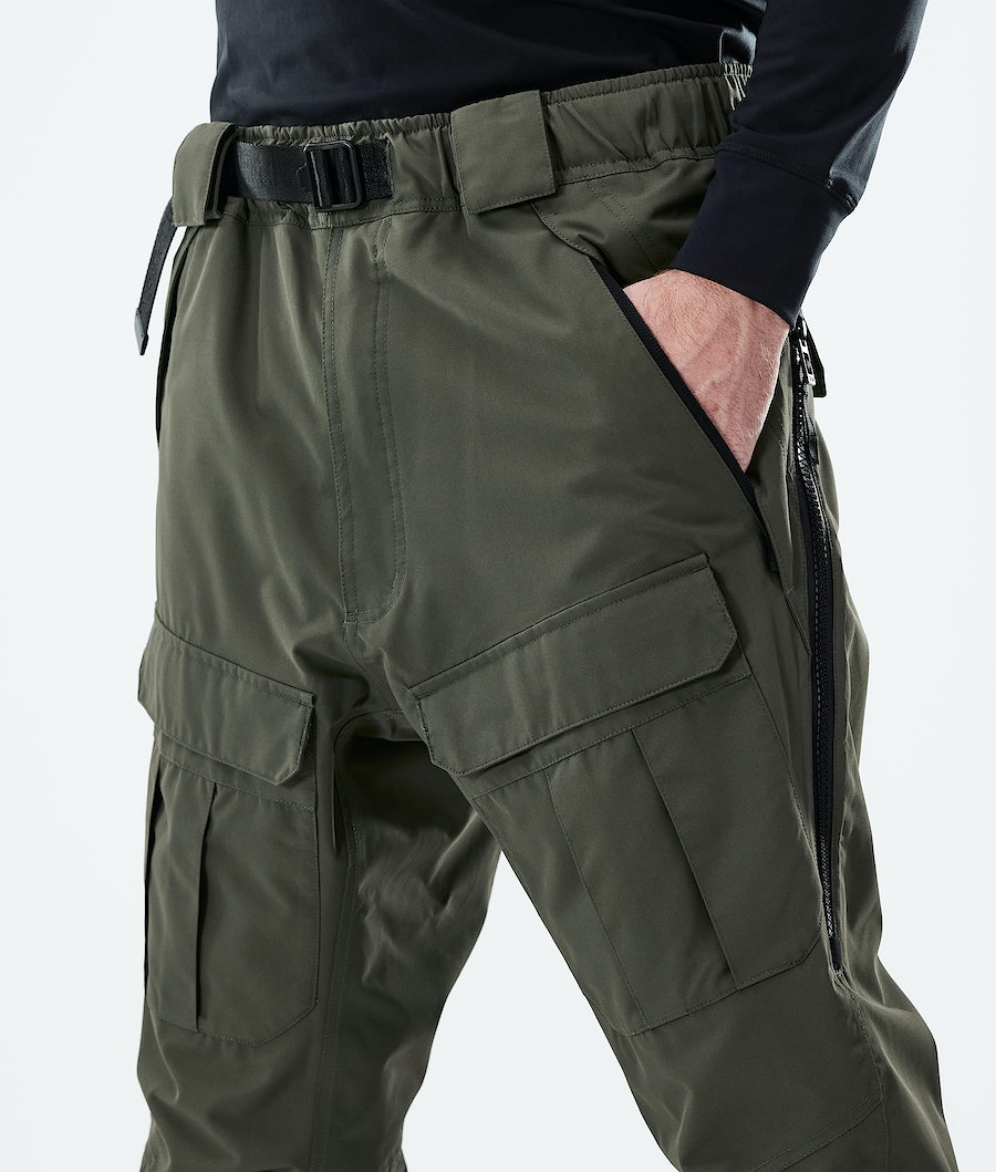 Pantalones Snowboard Dope Antek 2021 Hombre Verde Oliva Verde | 602-GJQXMF