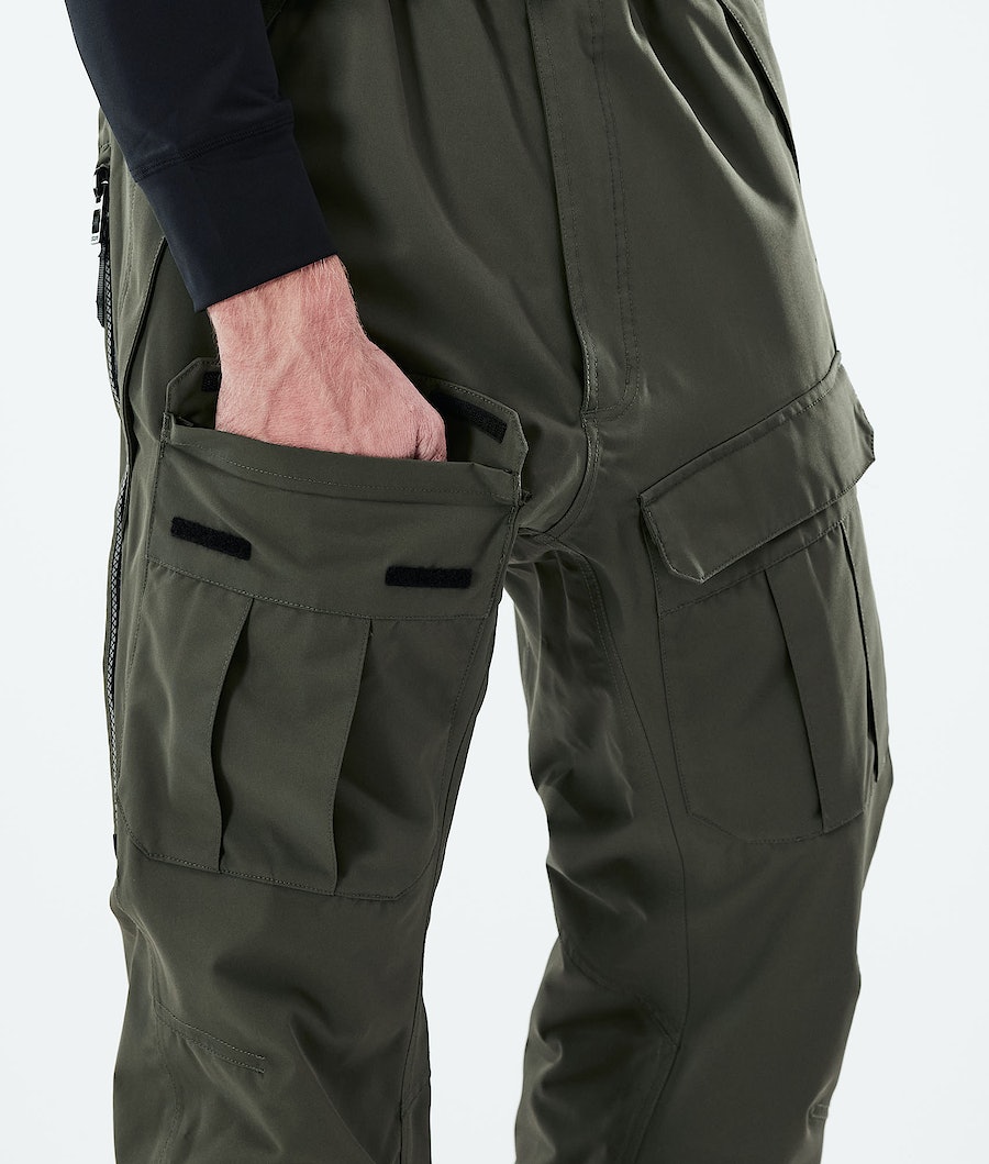 Pantalones Snowboard Dope Antek 2021 Hombre Verde Oliva Verde | 602-GJQXMF