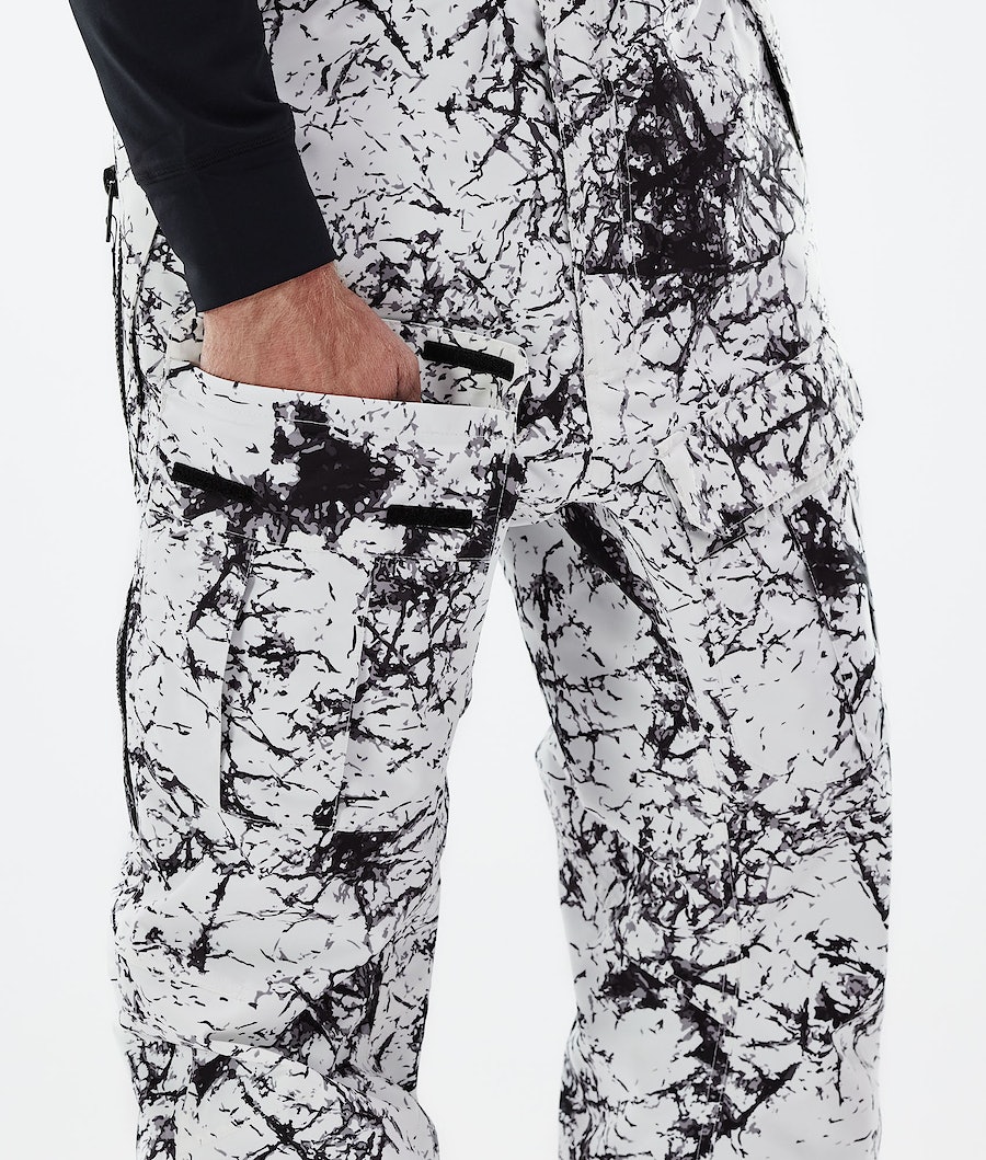 Pantalones Snowboard Dope Antek 2021 Hombre Blancas Negras | 789-UFTRAW