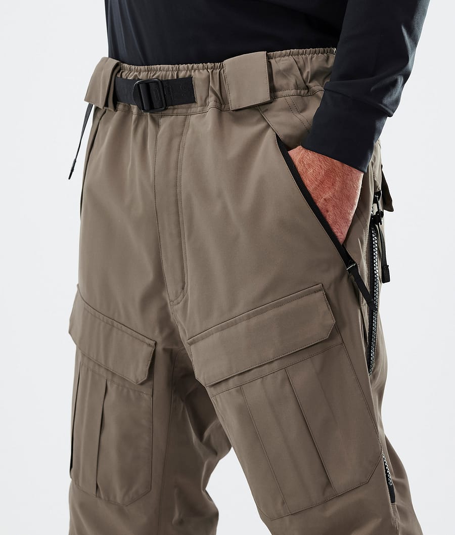 Pantalones Snowboard Dope Antek Hombre Marrones Oscuro | 947-ETSKLP