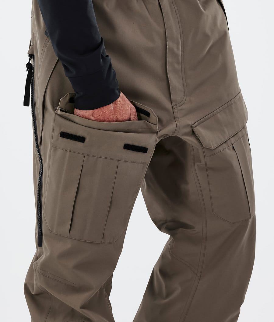 Pantalones Snowboard Dope Antek Hombre Marrones Oscuro | 947-ETSKLP