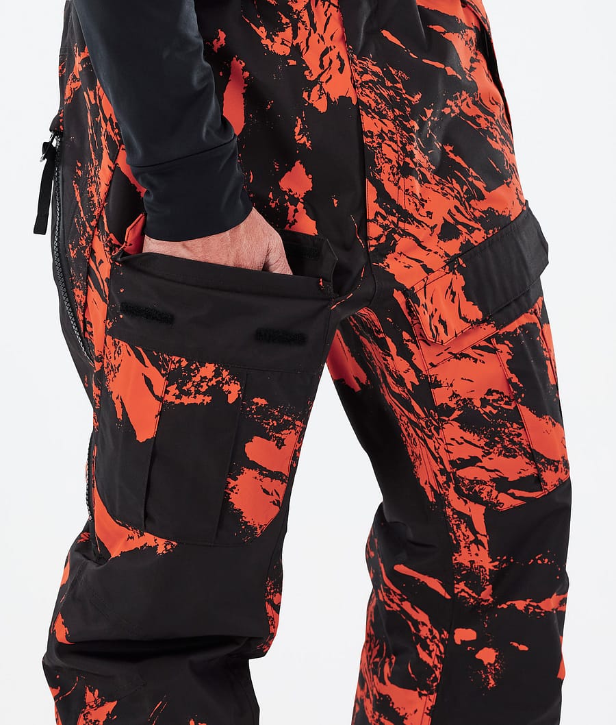 Pantalones Snowboard Dope Antek Hombre Naranjas | 680-MUZCTN