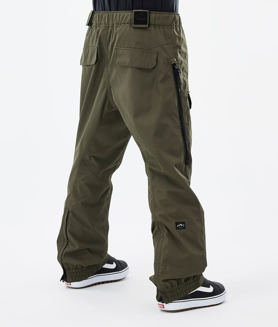 Pantalones Snowboard Dope Antek Hombre Verde Oliva Verde | 763-BSITVU