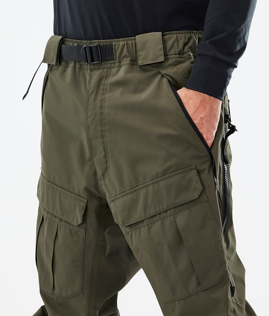 Pantalones Snowboard Dope Antek Hombre Verde Oliva Verde | 763-BSITVU