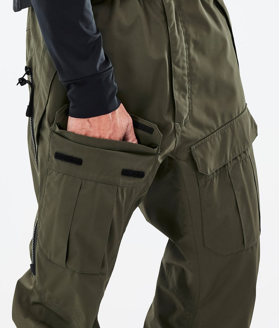Pantalones Snowboard Dope Antek Hombre Verde Oliva Verde | 763-BSITVU